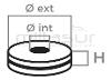 POLEA TENSORA MTD - TORO - JOHN DEERE - SNAPPER 82,5 X 25,4 X 9,5mm - foto 2