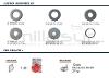 CABEZAL UNIVERSAL WHIPS 25/2-4 PARA NYLSAW 2 / 4 HILOS - foto 7
