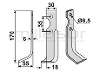CUCHILLA MOTOAZADA 170x55 IZQ - BCS - foto 2
