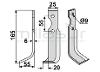 CUCHILLA MOTOAZADA 165x55 IZQ - GRILLO - AGRIA - ISEKI - foto 2