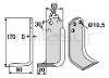CUCHILLA MOTOAZADA 175x90 IZQ - AGRIA - MTD - foto 2