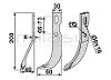 CUCHILLA MOTOAZADA 200x6x82 DERCH - UNIVERSAL - foto 2