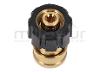CONECTOR MANGUERA HIDROLIMPIADORA 22MM HEM - 3/8" HEMBRA RAPIDO - foto 4