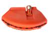 PROTECTOR DISCO 28mm ROJO ( D43C D52C ) CON CUCHILLA DE CORTE - SOPORTE METALICO