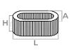 FILTRO AIRE HONDA GXV140, GXV160 4-5 HP VERT - foto 2