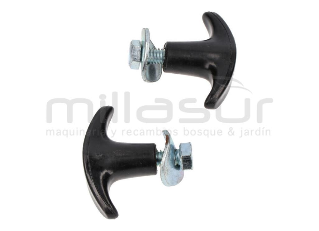 JUEGO DE 2 TORNILLOS MANILLAR CON TUERCA MTD - foto 1
