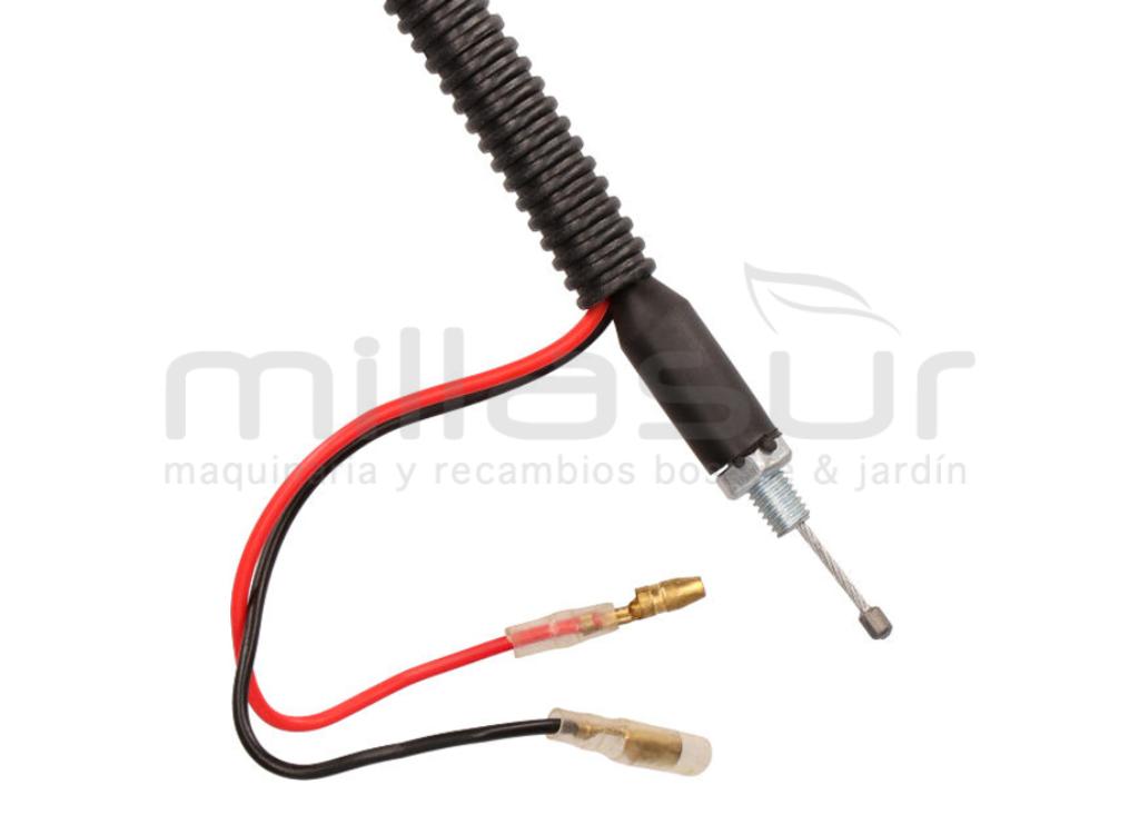 MANDO ACELERADOR UNIVERSAL PARA MANILLAR DE 26mm (350mm CABLE - Ø22mm ROSCA) - AH52 - foto 3