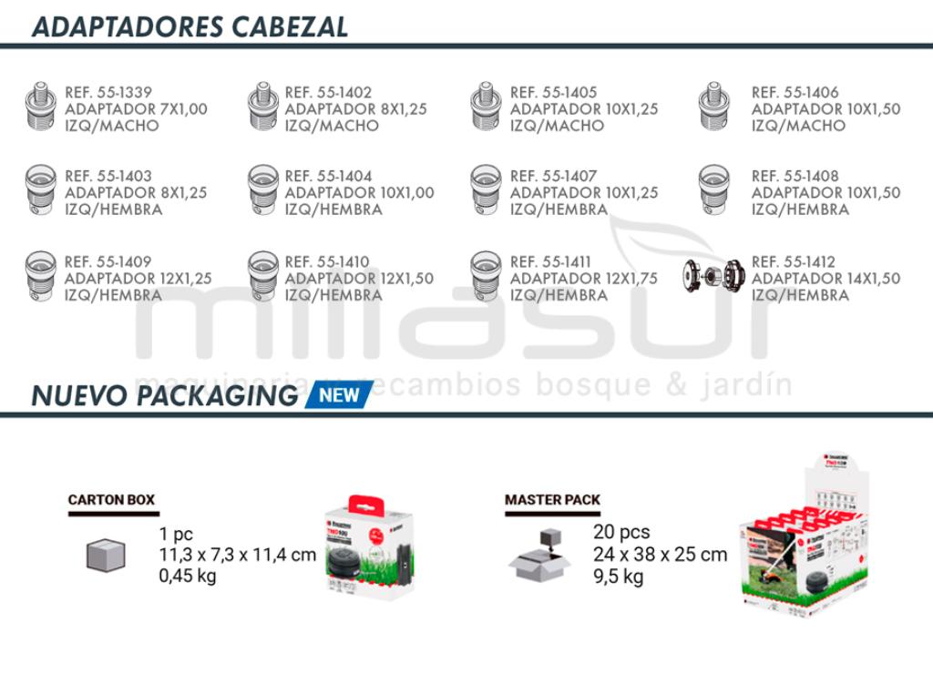 CABEZAL TAP-N-GO CARGA RÁPIDA BOTÓN PLANO - UNIVERSAL - foto 4