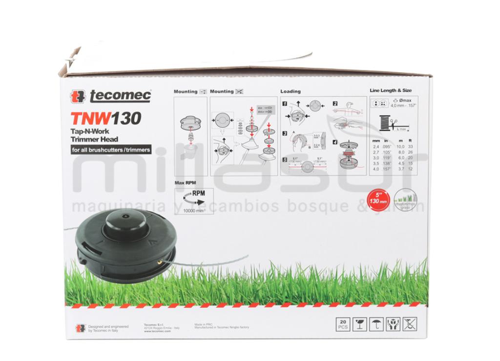 CAJA EXPOSITORA DE 20 CABEZALES TAP-N-GO TNW130 SIN ADAPTADOR - foto 2