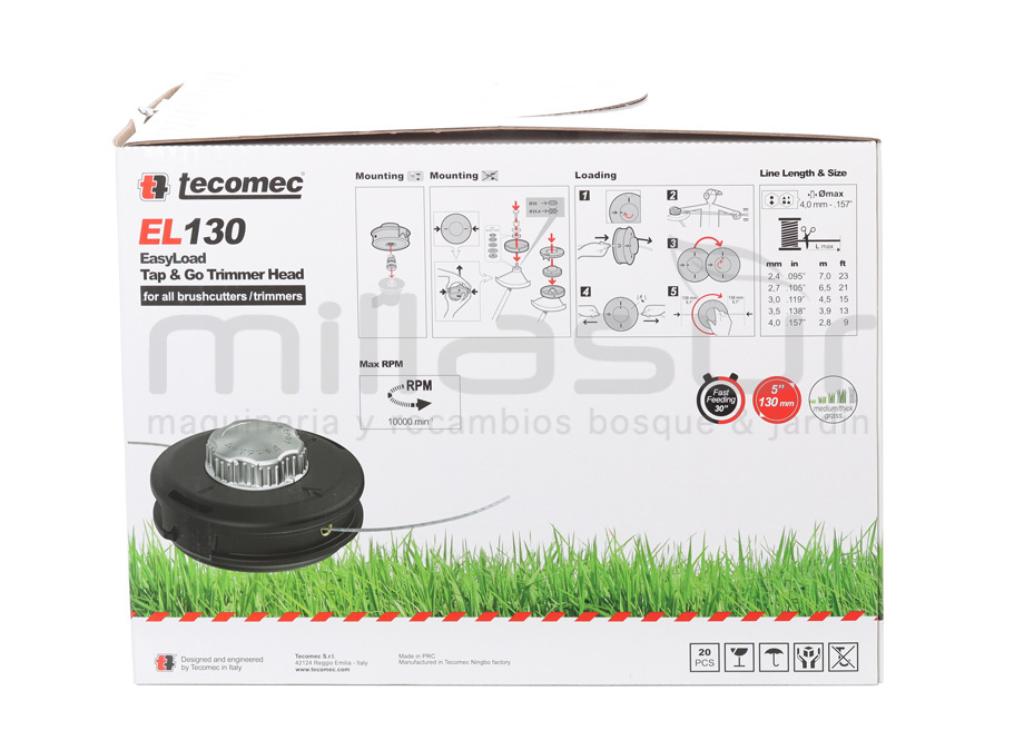 CAJA EXPOSITORA DE 20 CABEZALES TAP-N-GO CARGA RÁPIDA EL130 UNIVERSAL 55-1280 - foto 2