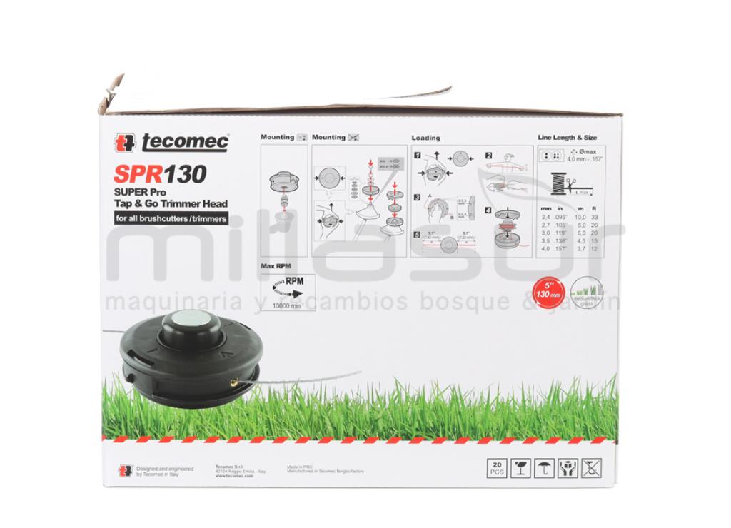 CAJA EXPOSITORA DE 20 CABEZALES TAP-N-GO BOTÓN METÁLICO SPR130 - SIN ADAPTADOR - foto 2