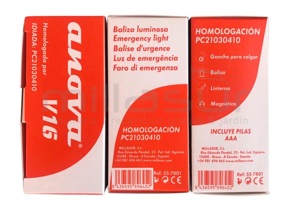 BALIZA V16 - LUZ DE EMERGENCIA PARA COCHES - foto 7