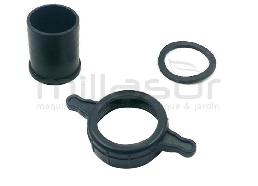 RACOR PLASTICO SALIDA BOMBA AGUA 1" - foto 1