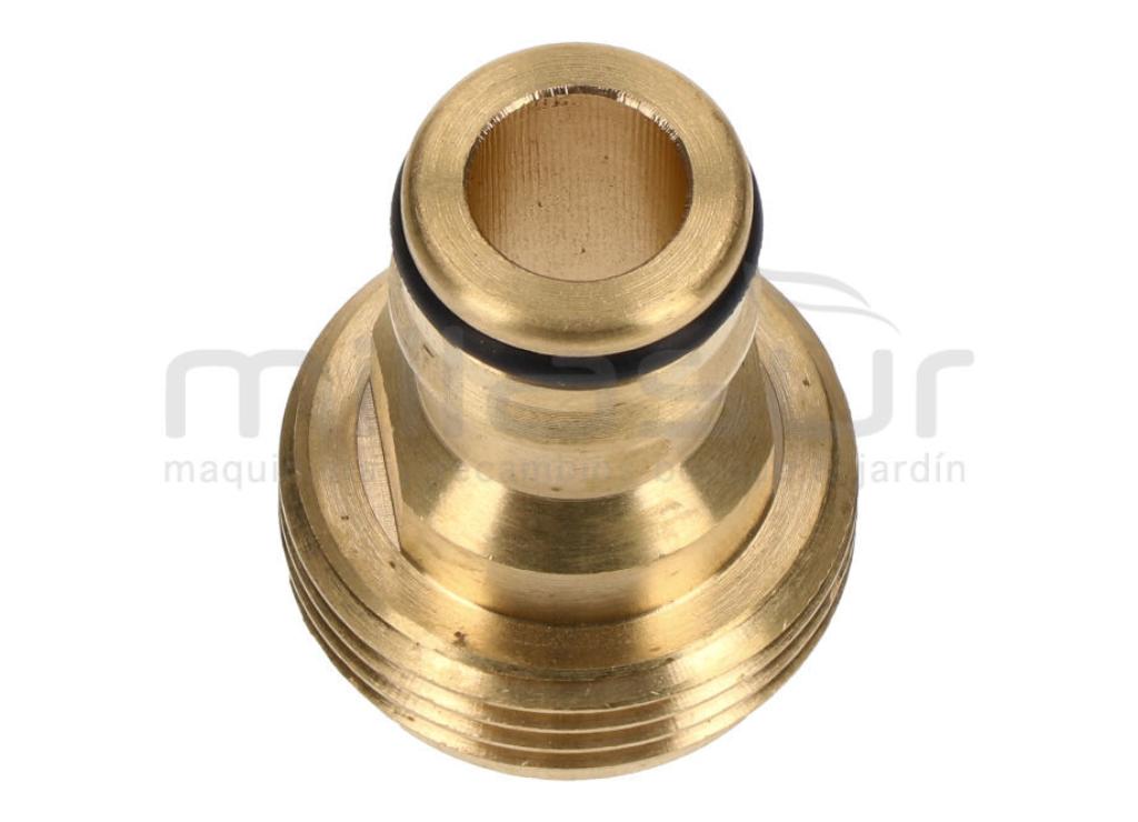 CONECTOR LATON MANGUERA PARA GRIFO 3/4" MACHO - ENCHUFE RAPIDO - foto 2