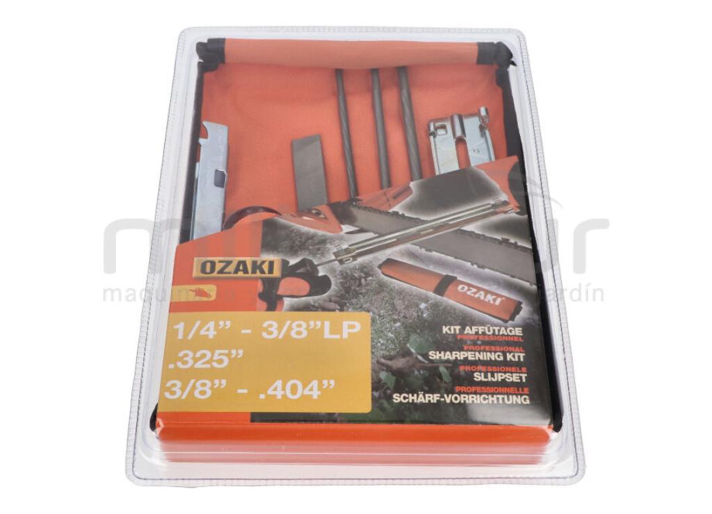 KIT DE AFILADO TIPO STIHL - MANGO, GUIA PROFUNDIDAD, UTIL LIMPIEZA, LIMA PLANA, 3 LIMAS REDONDAS - foto 2