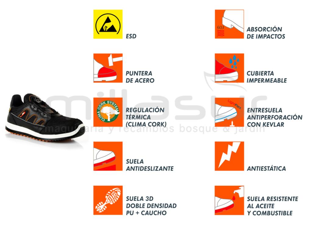 ZAPATO PROTECCIN SPRINTER T39 - foto 2