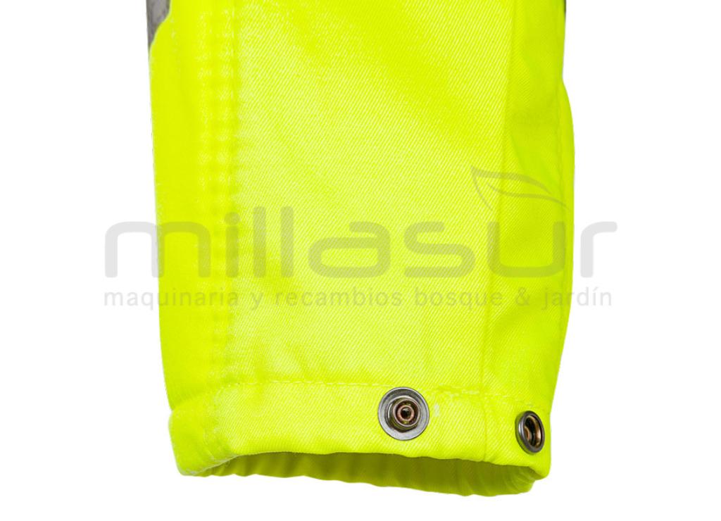 CHAQUETA ANTICORTE CLASE 1 ALTA VISIBILIDAD (3) AMARILLO - TALLA XXL - foto 2