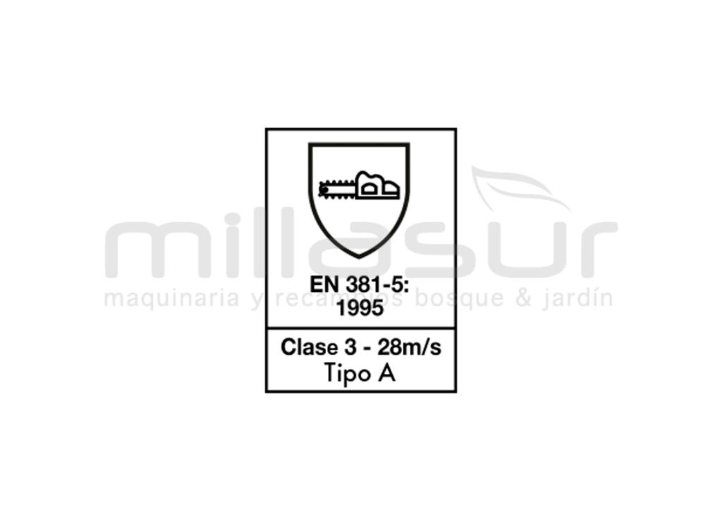 PANTALÓN ANTICORTE BASE PRO CLASS3 TALLA M - foto 3