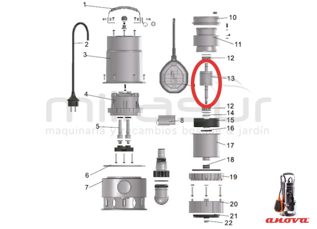 ROTOR MOTOR BE1000ASX (13) - foto 1