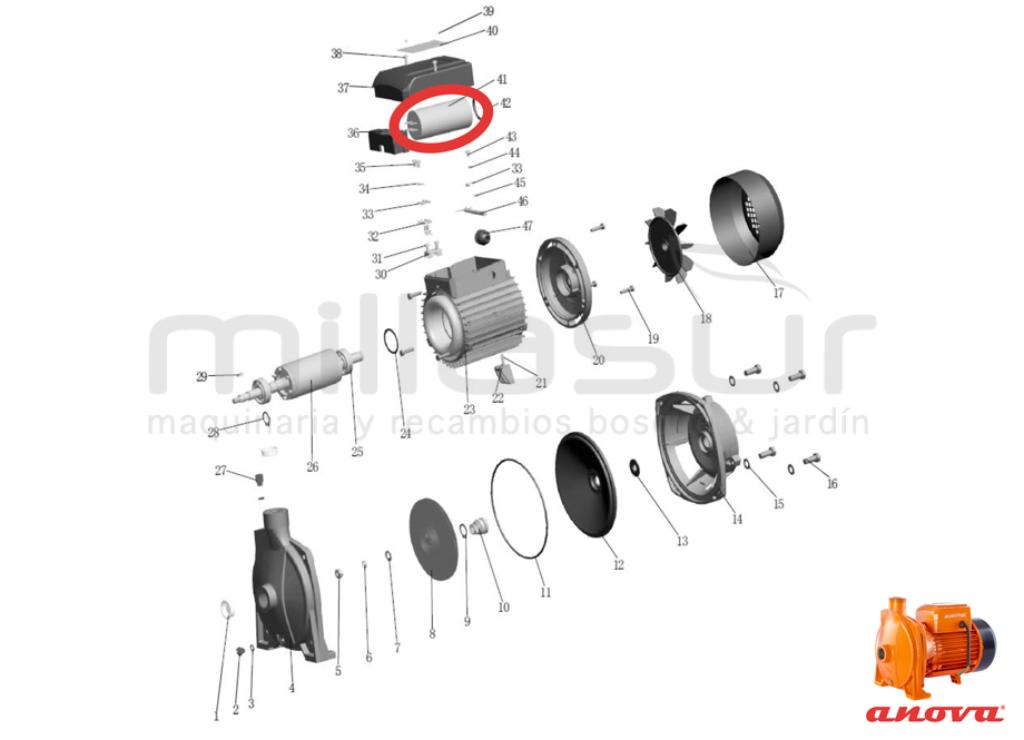 CONDENSADOR 25UF/450V BE1500 (41) - foto 1