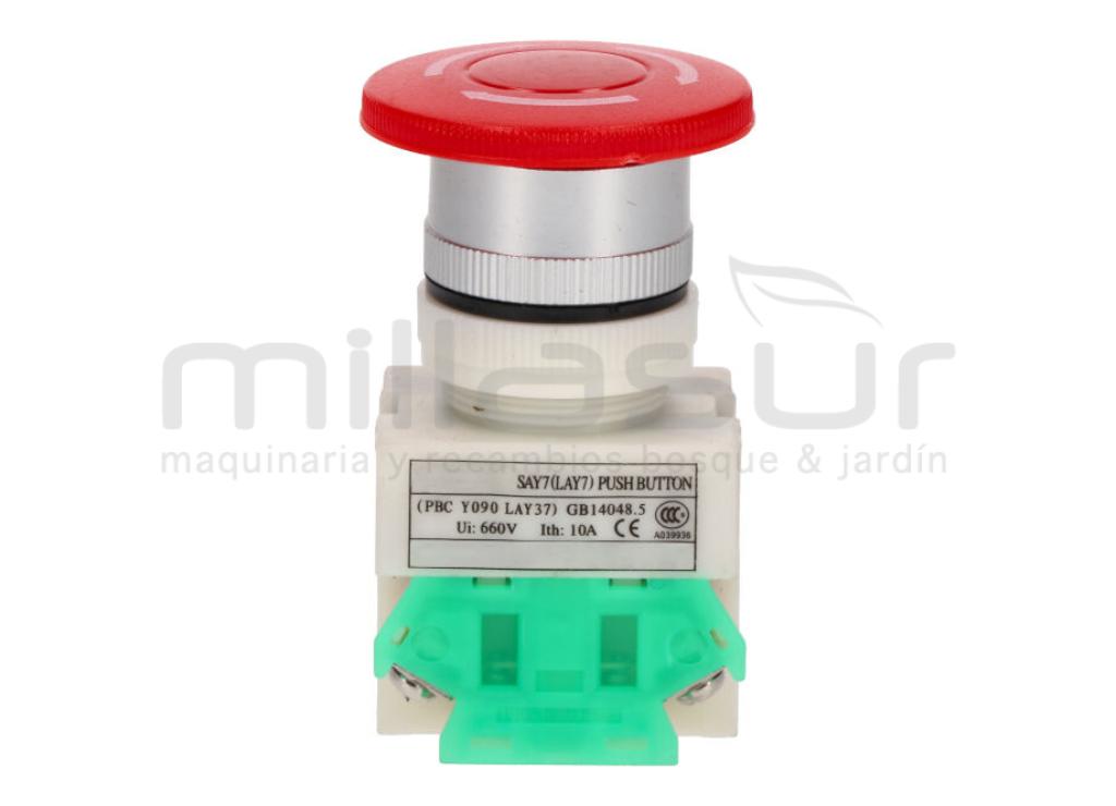 BOTON INTERRUPTOR PARE EMERGENCIA BIO70D, BIO150D (95) - foto 1
