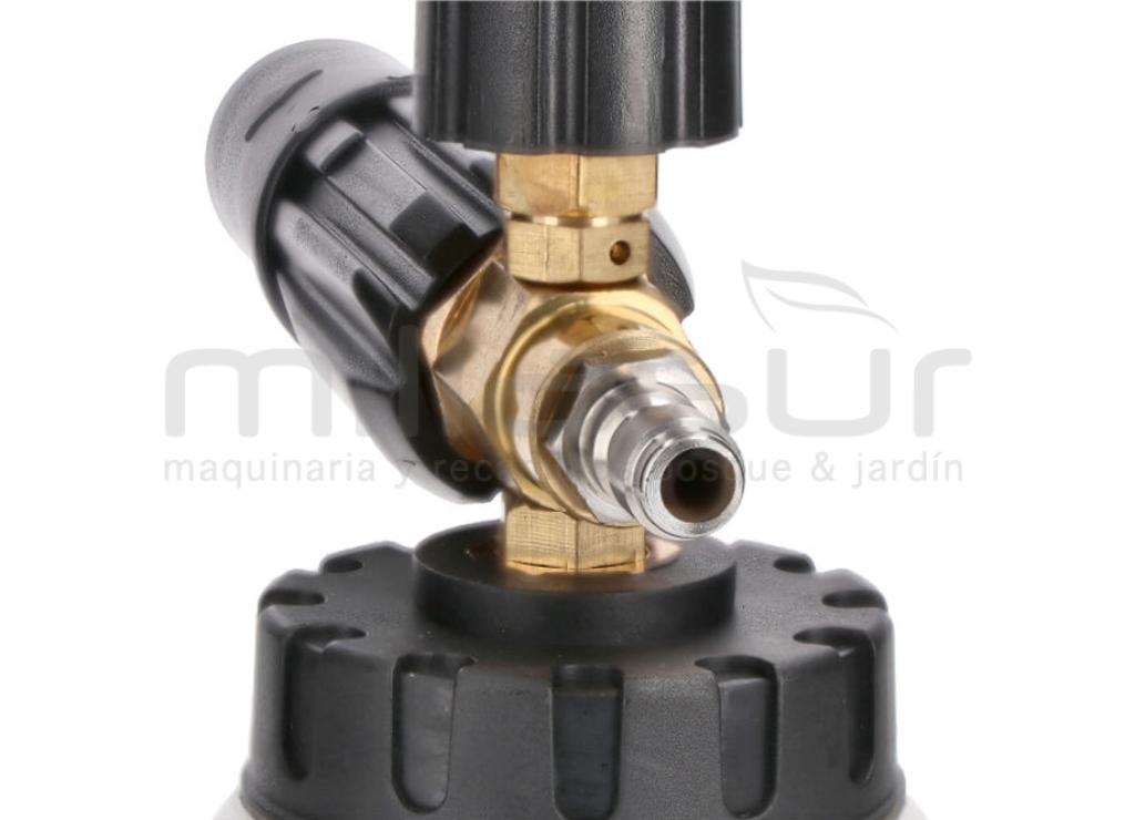 BOQUILLA Y DEPOSITO PARA JABON-ESPUMA HIDROLIMPIADORA (ENCHUFE RAPIDO 1/4" - 4000psi) - foto 4