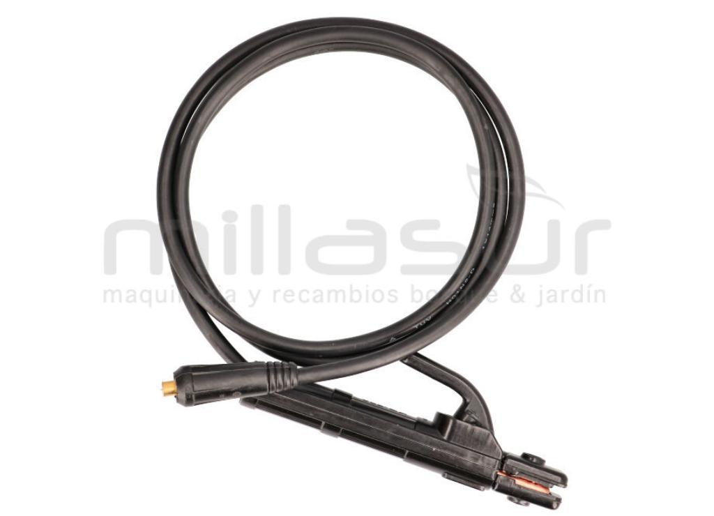 CABLE Y PINZA DE ELECTRODO SOLDADOR ANOVA SL140 - 190cm D10 - ENGANCHE 9mm - foto 1