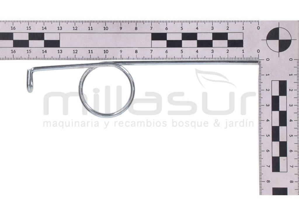 MUELLE TENSOR POLEA CAMBIO DM600 - foto 1