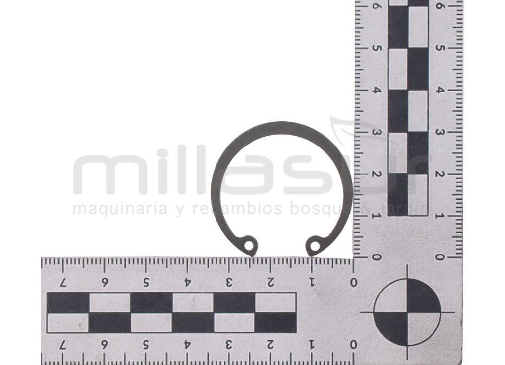 E-CLIP Ø32 SUJECION RODAMIENTO POLEA DENTADA DM600 - foto 2