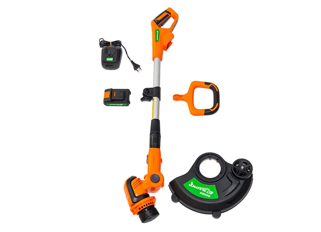 RECORTABORDES BATERÍA ANOVA EPLUS 20V  TELESCÓPICO  INCLUYE 1 BATERIA 2,5AH Y CARGADOR - foto 2