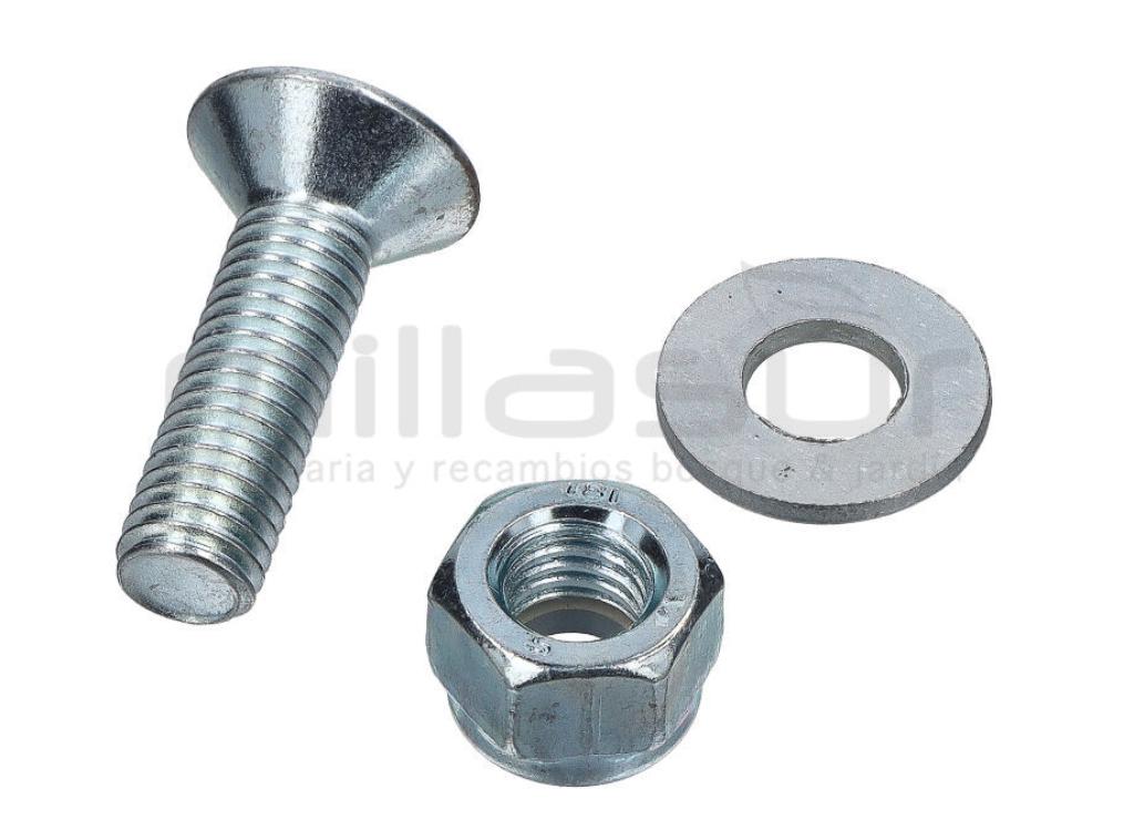 TORNILLO Y TUERCA CUCHILLA TAMBOR BIO150PTO (3-5-6) - foto 1