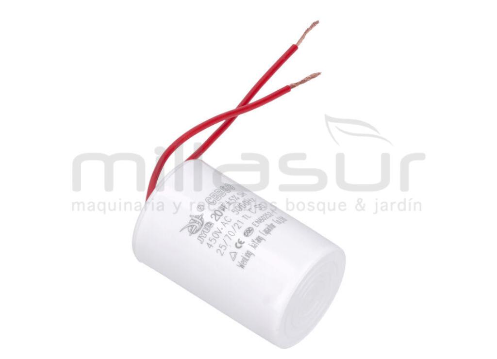 CONDENSADOR 20 uF 450VAC CA50S (A 13) - foto 1