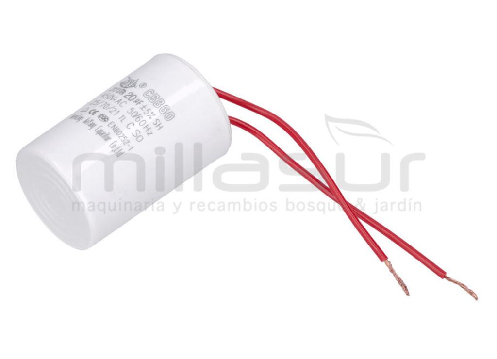 CONDENSADOR 20 uF 450VAC CA50S (A 13) - foto 2