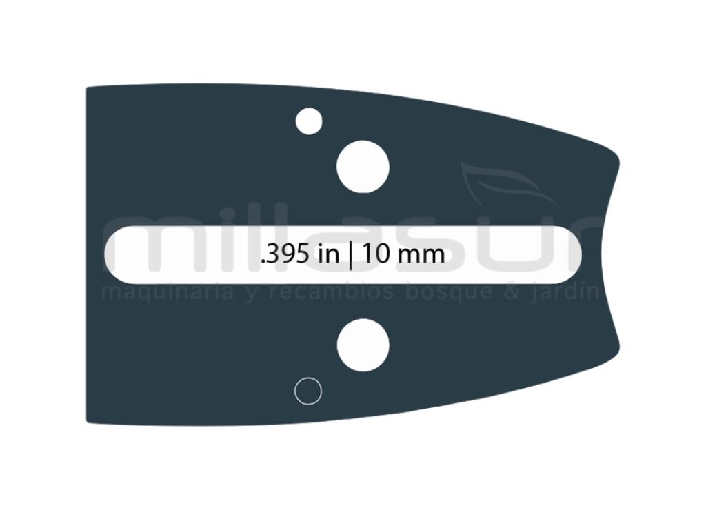 ESPADA ANOVA LAMINADA OLEOMAC - JONSERED 16" - 3/8 - .050 1,3mm - 60E - foto 1