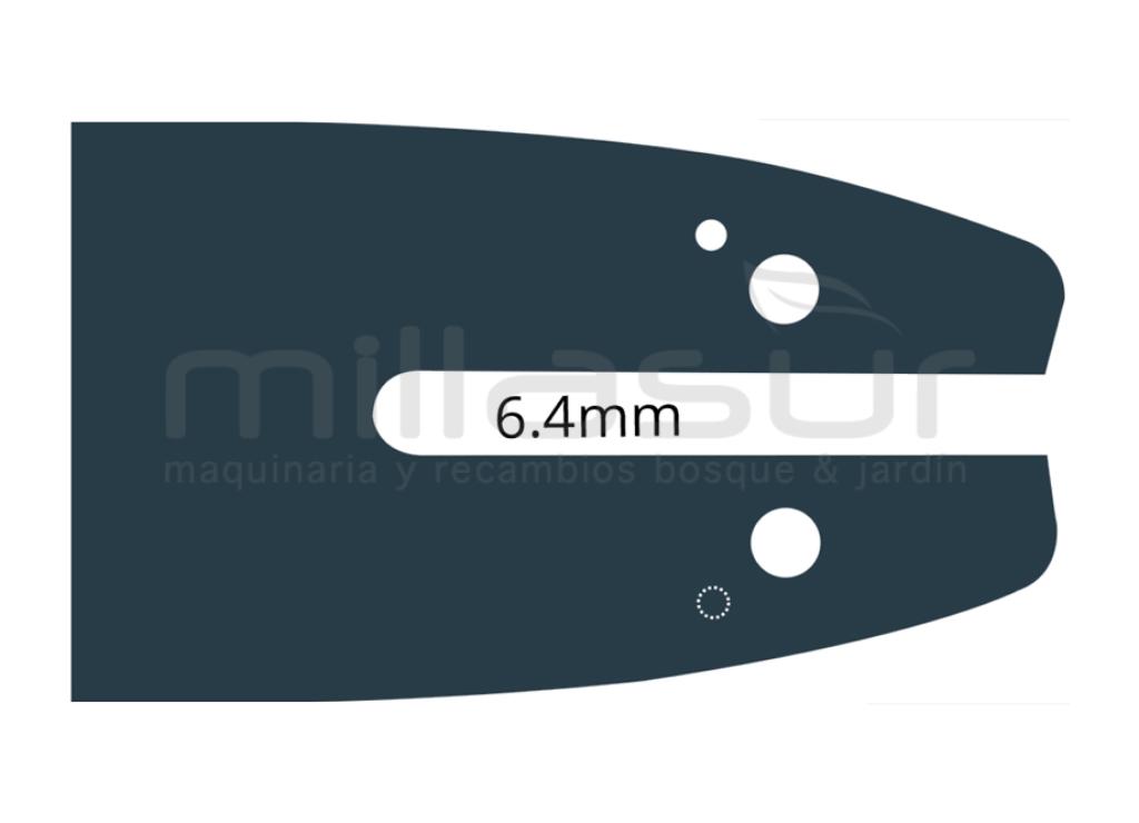 ESPADA ANOVA LAMINADA MCCULLOCH 16" - 3/8BP - .050 1,3mm - 55E - foto 1