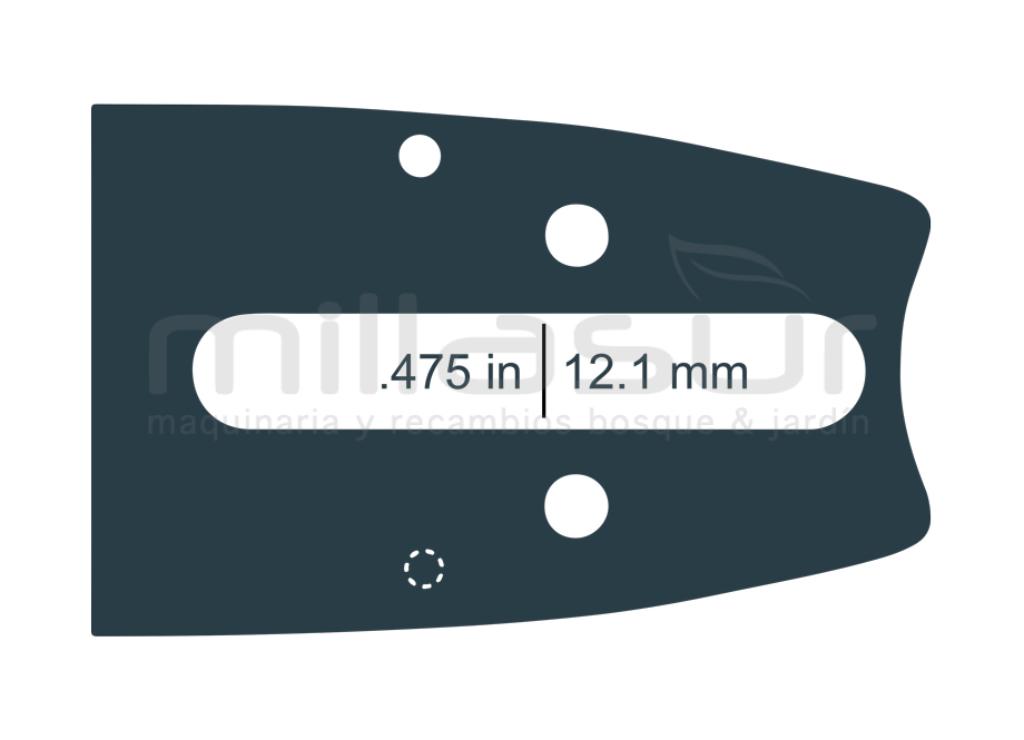 COMBO ESPADA + CADENA ANOVA STIHL 16" - .325 - .063 1,6mm - 67E - foto 2