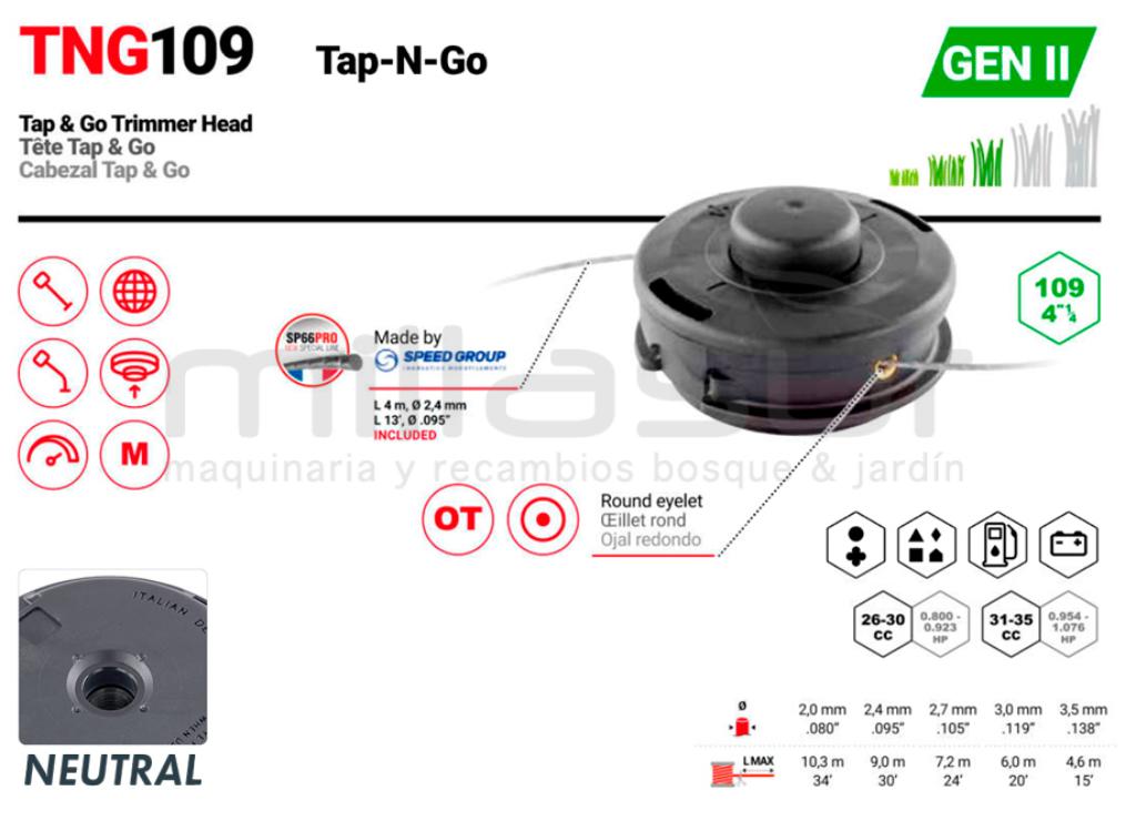 CABEZAL HOBBY TNG109 - SIN ADAPTADOR - foto 1