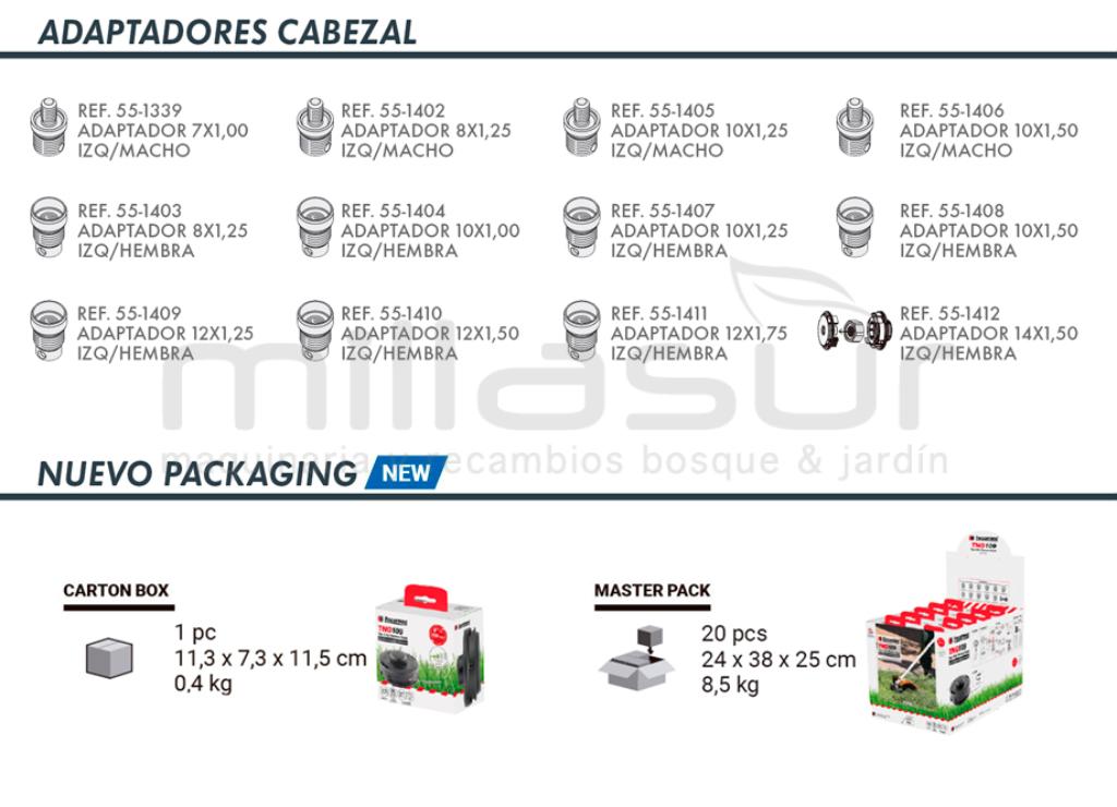 CABEZAL HOBBY TNG109 - SIN ADAPTADOR - foto 2