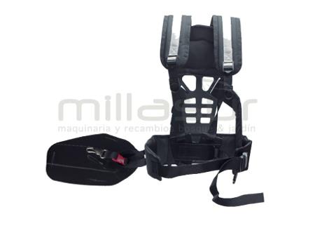 Arnés profesional doble enganche con protección lumbar HXP