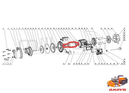 ROTOR MOTOR BE1200P (22)