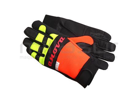 Guantes seguridad anti-corte piel 2 manos