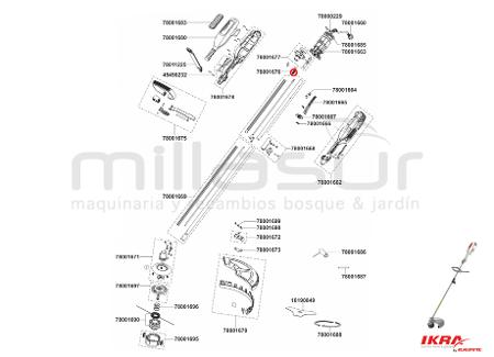 MUELLE TRANSMISION TE1000 (1676)