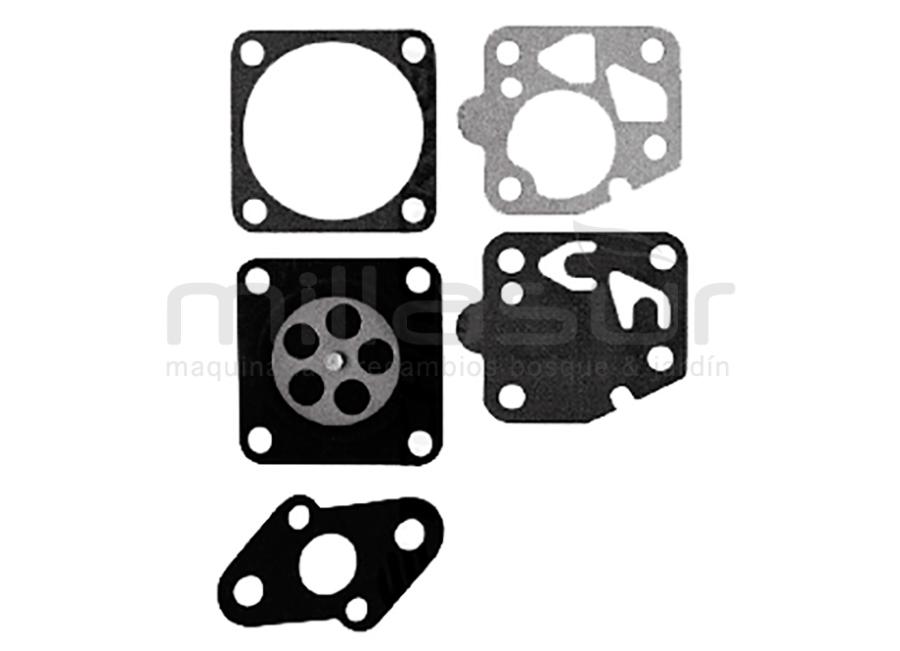 KIT REPARACION CARBURADOR DE MEMBRANAS KAW. TD40, TD48 