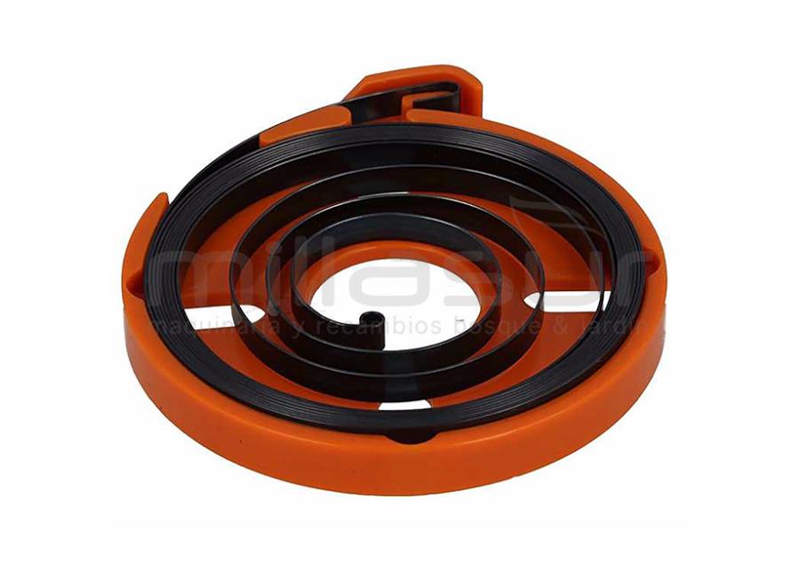 MUELLE ARRANQUE STIHL HS46, HS56, HS81, HS82, HS86, BG56, BG66, BG86, BR200, SH56, SH86