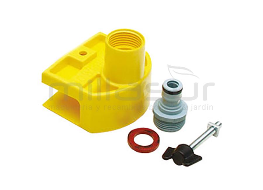KIT UNIVERSAL CONECTOR MANGUERA LIMPIEZA CORTACESPED QUICK-CLEAN