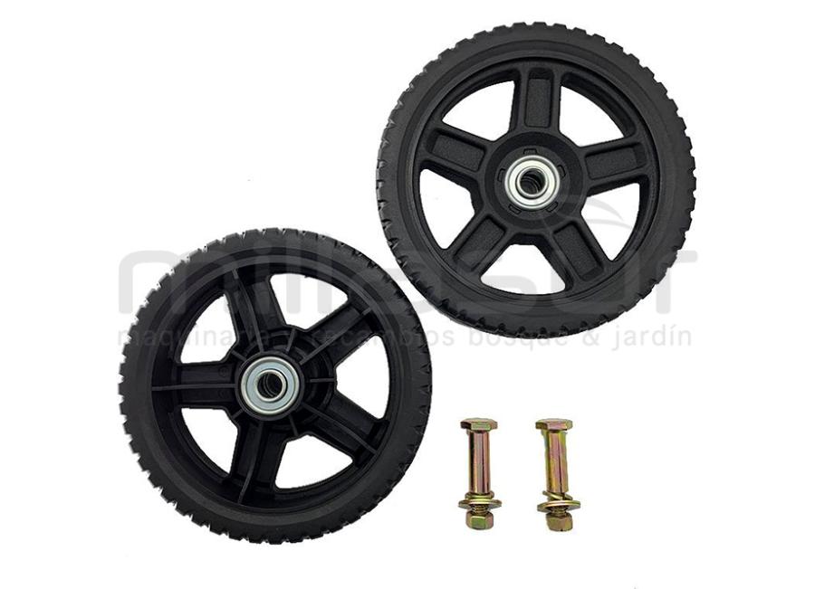 JUEGO DE RUEDAS CORTACESPED 7" - 178mm UNIVERSAL