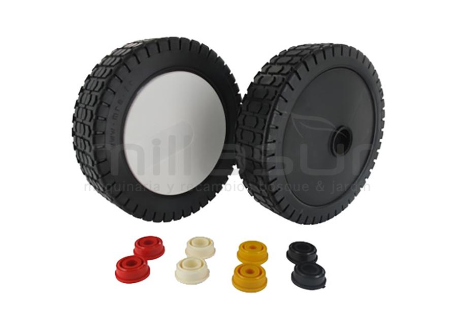 RUEDA UNIVERSAL CORTACESPED 150mm - REDUCTORES DE 8, 10, 12, 12,7mm