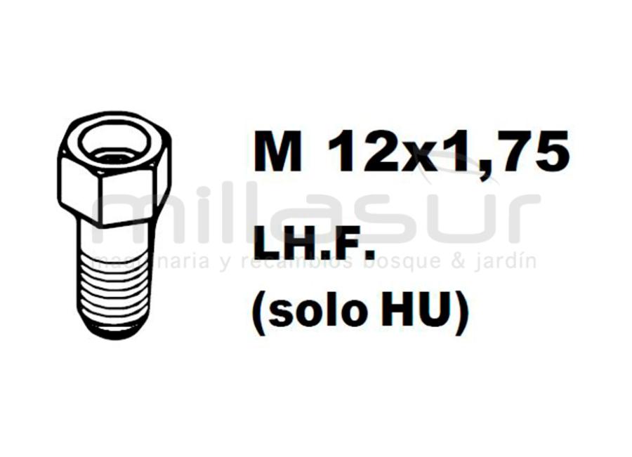 ADAPTADOR PT130 12x1,75 Izq/Hembra