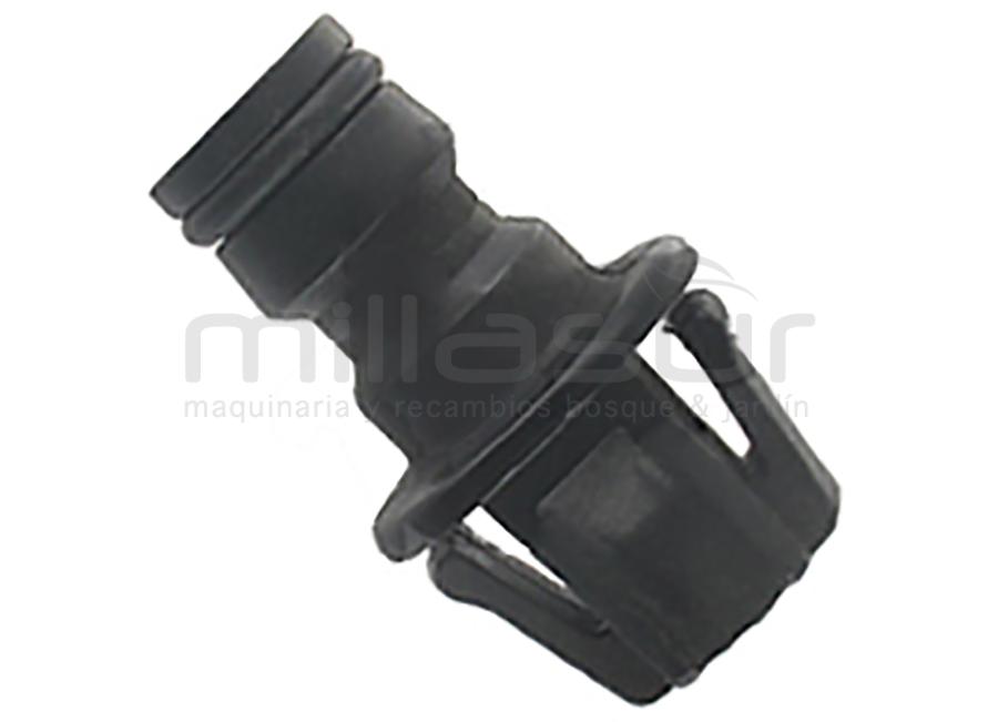 CONECTOR MANGUERA PARA LIMPIEZA PLATAFORMA CORTE - Ø19