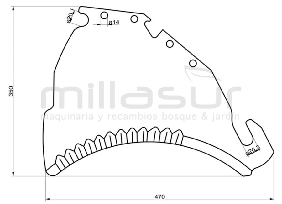 CUCHILLA AUTOCARGADOR STRAUTMANN